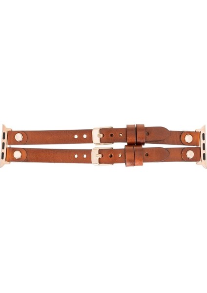 Apple Watch Uyumlu Deri Kordon Ely Double Tour RST2EF