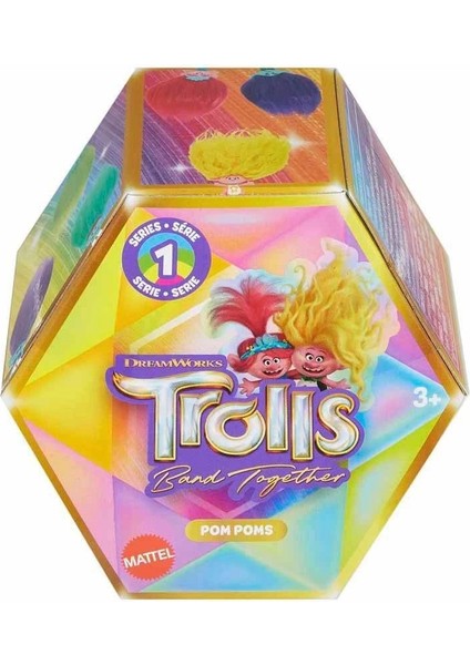 HPB53 Trolls Çantaya Takılabilen Şaç Figürleri