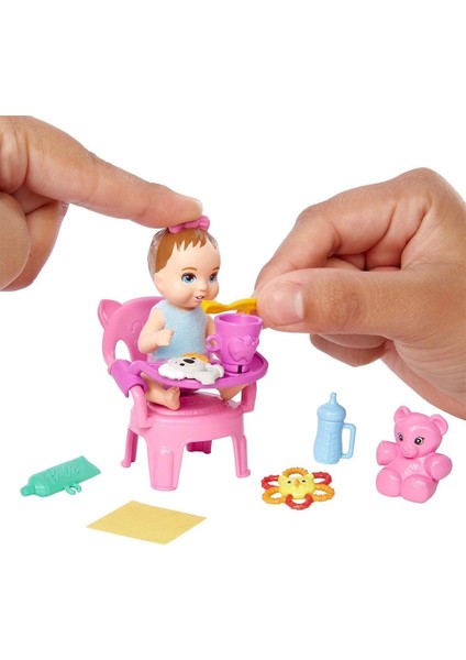 GHV83 Özellikli Minik Bebekler /barbie Bebek Bakıcısı -1 Adet Fiyatıdır