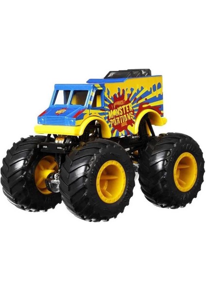 FYJ64 Hot Wheels Monster Trucks Güçlü Ikili 1:64 Arabalar