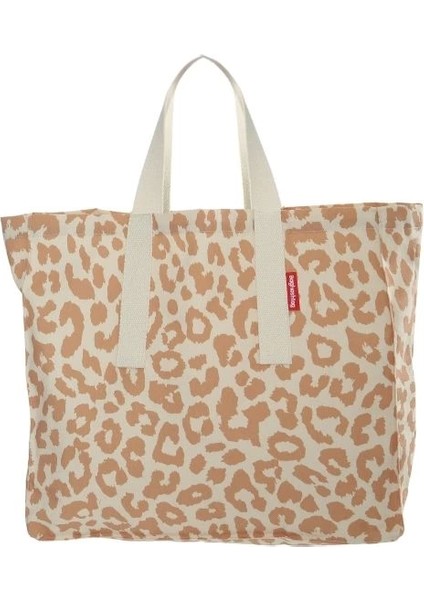 Baghashtag Soft Leopar Baskılı Bez Çanta