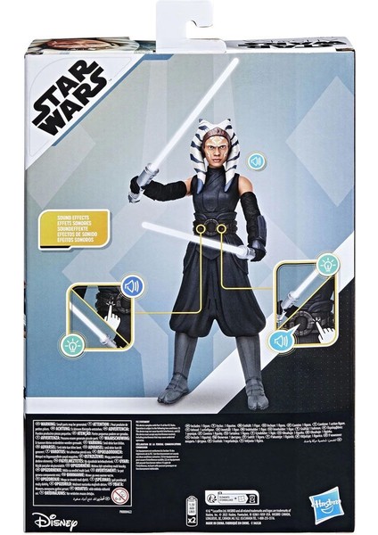 F7918 Star Wars Ahsoka Tano Interaktif 30 cm Figür