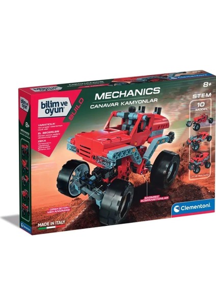 75038TR Mekanik Laboratuvarı - Canavar Kamyonlar +8 Yaş