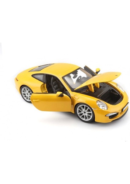 21065 Burago 1:24 Porsche 911 Carrera S Model Araba