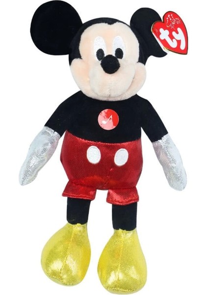 Ty Sparkle Sesli Peluş Mickey Mouse 21 cm