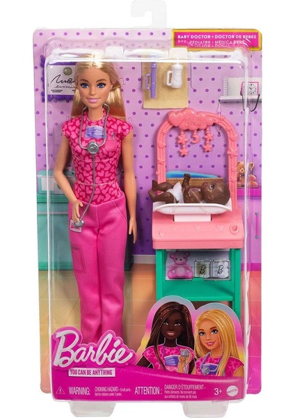 JCR71 Barbie Bakım Temalı Kariyer Oyun Setleri