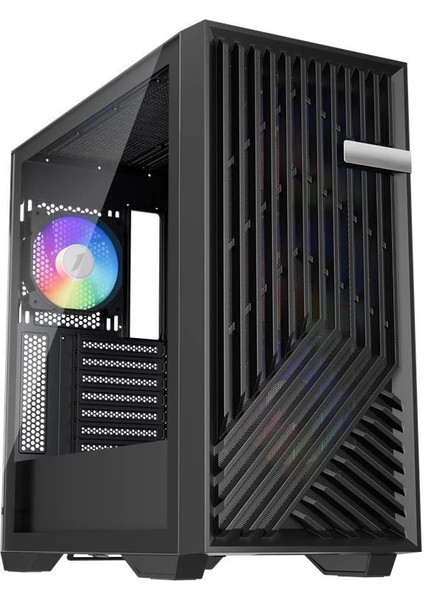1st Player Fd8 Siyah 750W 80+ Argb 6X12CM Fan Temperli Cam Mesh USB 3.0 E-Atx Kasa