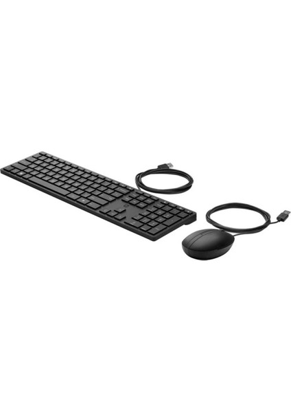 Hp 320MK 9SR36AA USB Multımedya Klavye Mouse Set Siyah