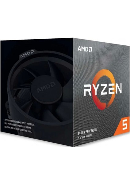 Amd Ryzen 5 3600 3.6ghz 35MB 65W Am4 Fanlı