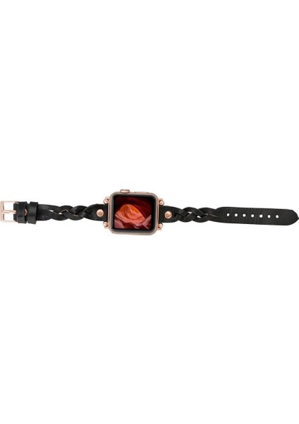 Apple Watch Uyumlu Deri Kordon Wanda 38-40-41MM Rt Rst1