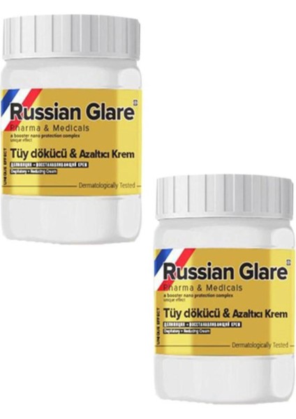 Rus Merhemi Istenmeyen Tüyleri Dökücü ve Azaltıcı Krem 50ML x 2 Adet