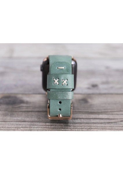 Apple Watch Uyumlu Deri Kordon 42-44-45MM Orfe CZ12