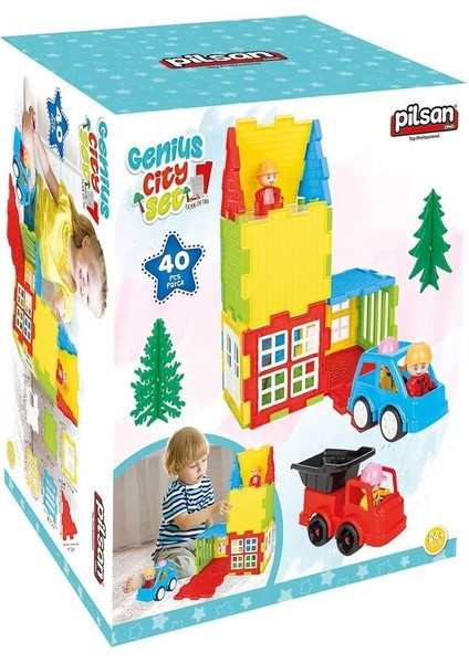 03 561 Pilsan Dahi Şehir Seti 40 Parça