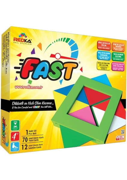 Redka Fast Akıl Zeka Eğitici Oyuncak