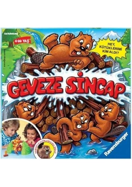 221479 Ravensburger, Geveze Sincap / 4-99 Yaş