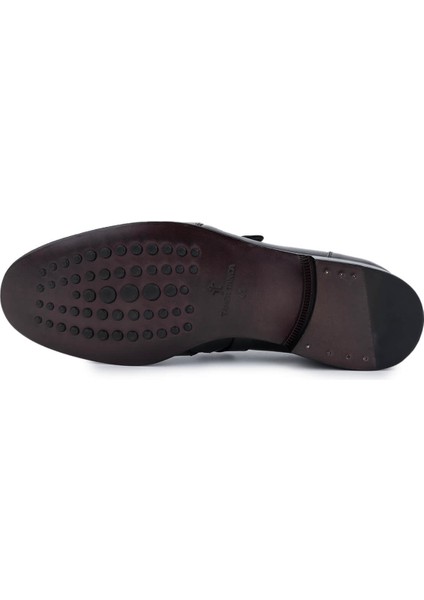 Erkek Hakiki Deri Siyah Loafer Ayakkabı 987 127 Erk Ayk SK24-25 Sıyah fırsatları