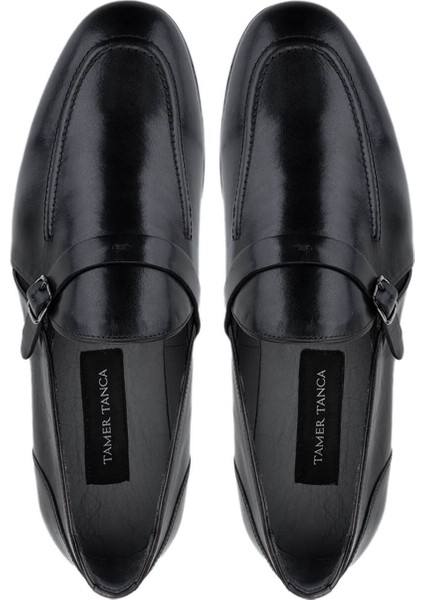 Erkek Hakiki Deri Siyah Loafer Ayakkabı 987 127 Erk Ayk SK24-25 Sıyah indirimleri