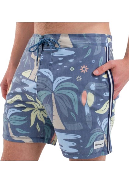 Phantom Naturals Sessions 16 Erkek Lacivert Boardshort
