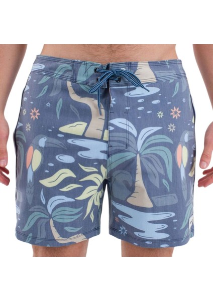 Phantom Naturals Sessions 16 Erkek Lacivert Boardshort