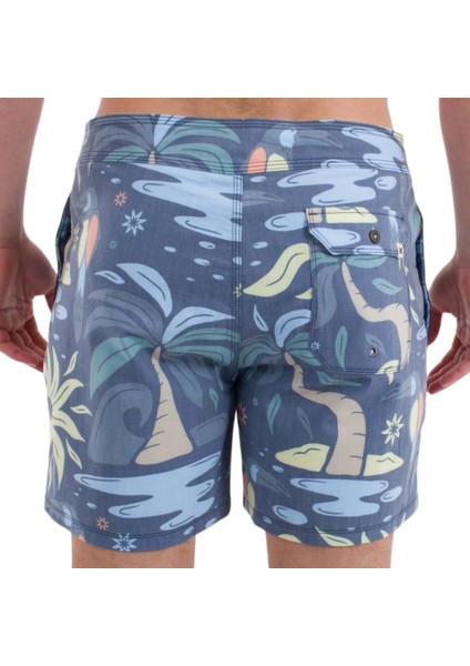 Phantom Naturals Sessions 16 Erkek Lacivert Boardshort