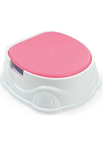 7173 Dolu Lazımlık Adaptor Basamak 3ın1 -Pembe