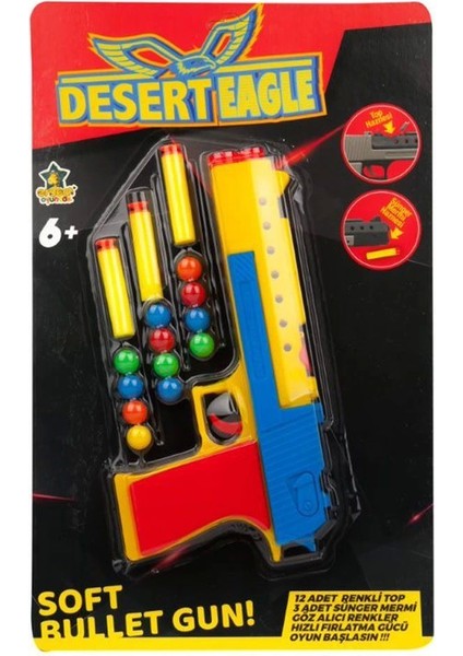 ER-132 Dart ve Top Atan Desert Eagle Tabanca