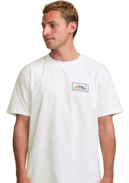 Range Adiv Ss Erkek Beyaz Tişört