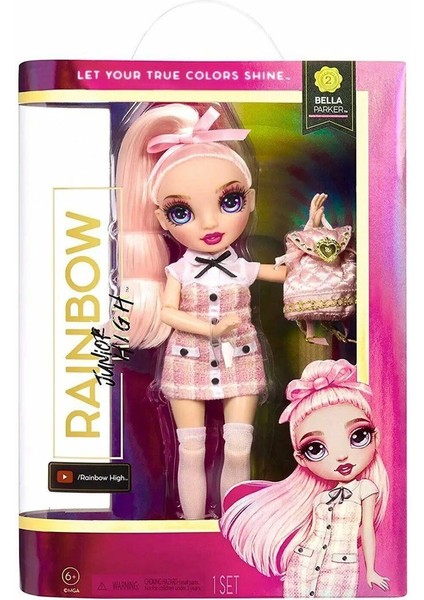 582960 Rainbow High - Bella Parker - Junior High 2. Seri +3 Yaş