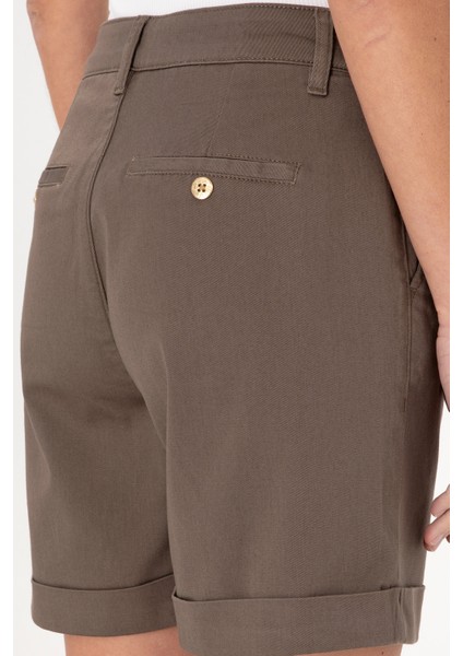 Kadın Vizon Şort / Bermuda 50309125-VR052