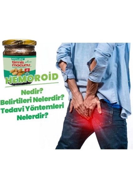 Tirmis Plus Hemor.oid Sorununa Doğal Probiyotik Destekleme Macunu 240 gr 2'li