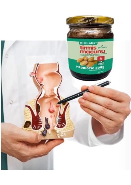 Tirmis Plus Hemor.oid Sorununa Doğal Probiyotik Destekleme Macunu 240 gr 2'li