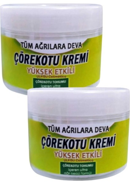 Çörekotu Kremi Bel Sırt Adale Sızılarını Giderici ve Masaj Kremi 100 ml 2 Adet
