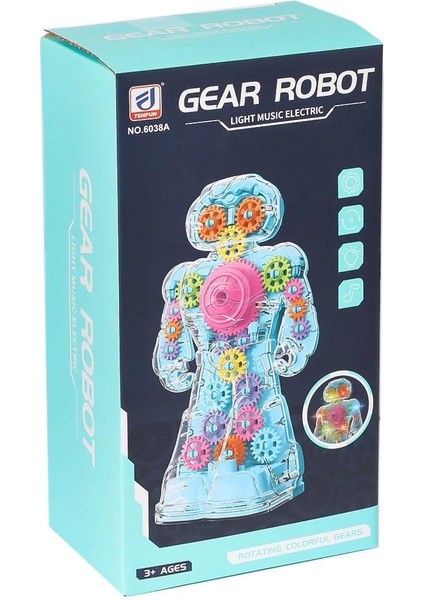 KZL-6038A Çarkları Dönen Robot