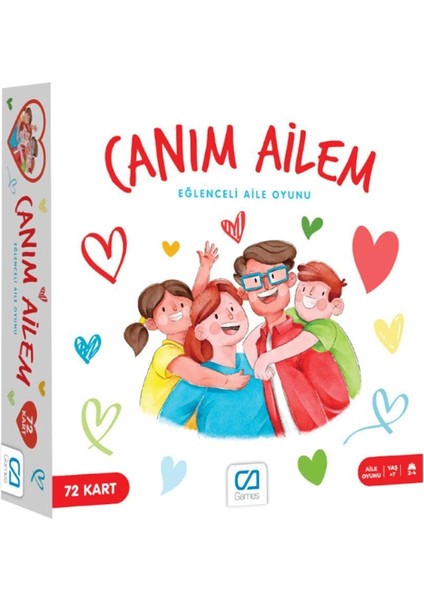 CAOYN-6025 Canım Ailem Kutu Oyunu