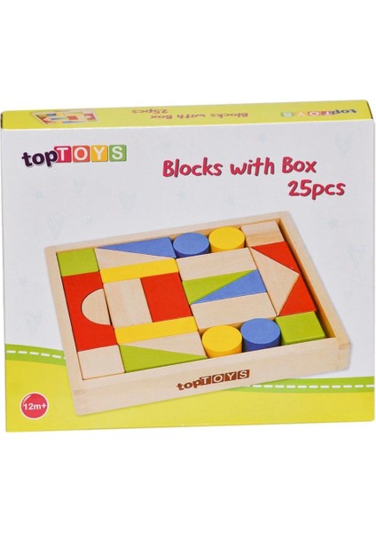 SKC-1016 Kasalı Blok 25 Parça -Chiva