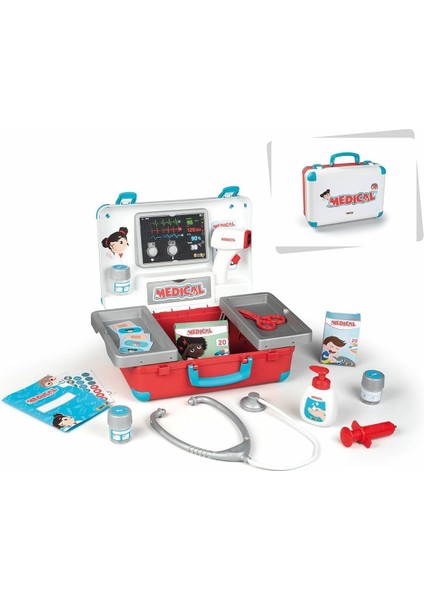7600340103 Medikal Doktor Çanta Oyun Seti -Smoby