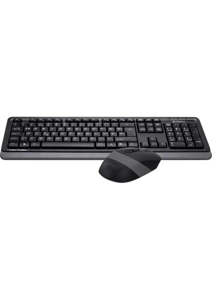 A4 Tech FG1010 Kablosuz F Trk Optic Mouse Siyah/gri Multimedya Klavye - Mouse Set