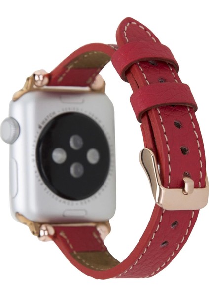 Apple Watch Uyumlu Deri Kordon 38-40-41MM Ferro Erc2