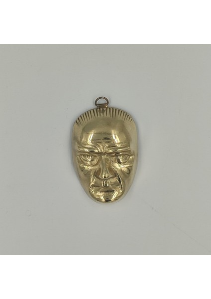 Pirinç Atatürk Maskı 8cm
