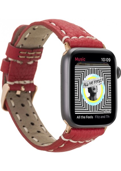 Apple Watch Uyumlu Deri Kordon 38-40-41MM SM43 Erc2
