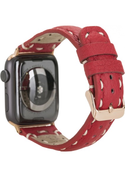 Apple Watch Uyumlu Deri Kordon 38-40-41MM SM43 Erc2