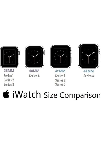 Apple Watch Uyumlu Deri Kordon 38-40-41MM Slim F3 Beyaz
