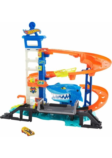 HDP05 Hot Wheels Mega Araba Yıkama Kulesi