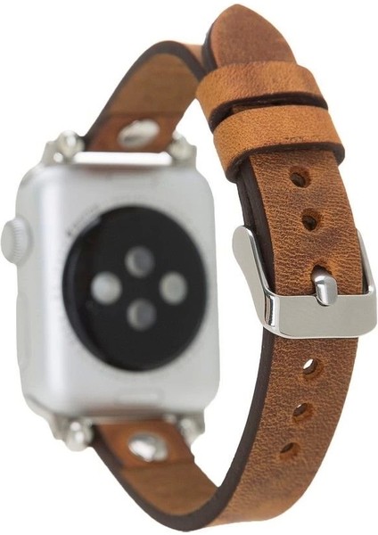 Apple Watch Uyumlu Deri Kordon 38-40-41MM Ferro St G19