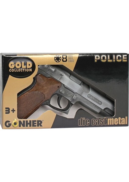Gonher 8'li Gri Metal Polis Koleksiyon indirimleri