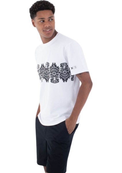 Kai Good Tiki Ss Tee Erkek Beyaz Tişört