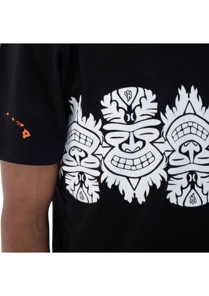 Kai Good Tiki Ss Tee Erkek Siyah Tişört