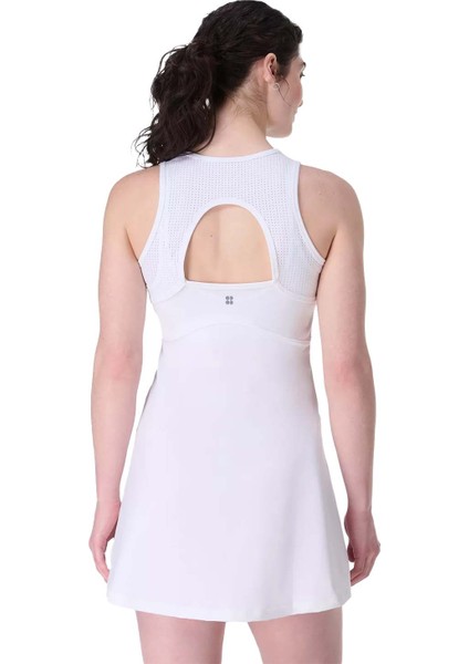 Racket Tennis Dress Kadın Beyaz Elbise modelleri