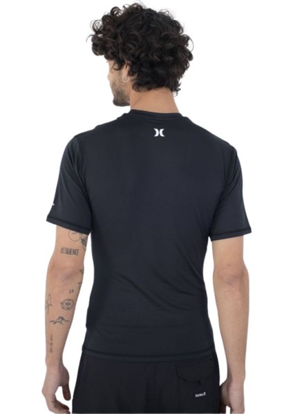 Oao Quickdry Rashguard Ss Erkek Siyah Lycra fırsatları