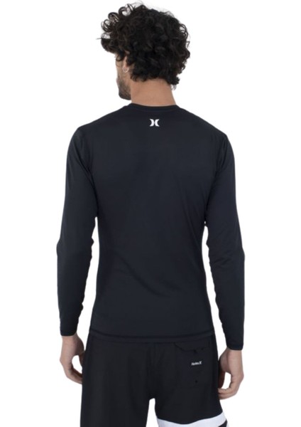 Oao Quickdry Rashguard Ls Erkek Siyah Lycra fırsatları